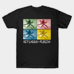 Palm tree in Key Largo, Florida Keys T-Shirt